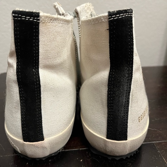 Golden Goose canvas high top sneakers - Picture 5 of 7